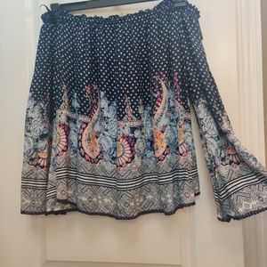 Plus Sz Wonderly Print Blouse